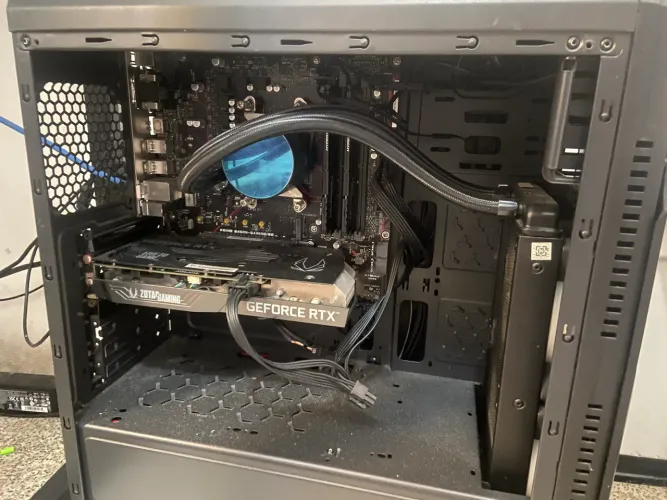 Computador gamer rtx3060 e ryzen7 5800x