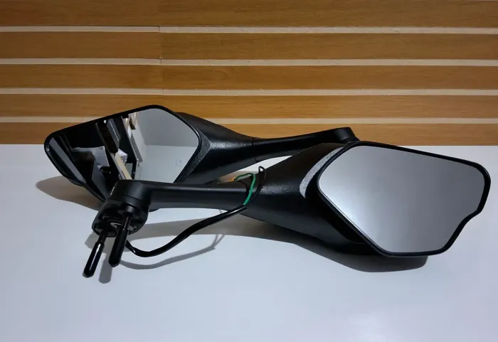 Par de Retrovisores c Pisca em LED integrados Honda CBR 1000RR 2017 a 2023.