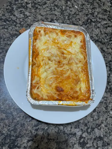 Lasanha congelada a pronta entrega