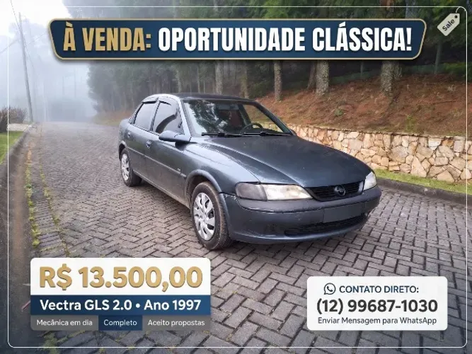 Chevrolet Vectra GLS/expres.2.2/ 2.0 E 2.0 CD 8V 1997