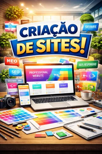 Criação de Sites Profissionais - Rápido e Barato!