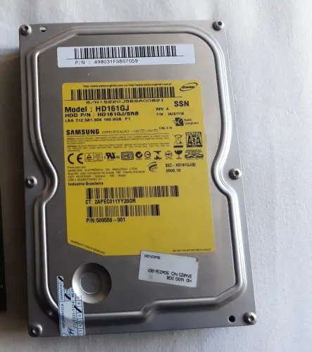 HD de 160 Gb