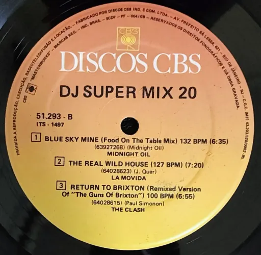 Vinil Dj Super Mix 20
