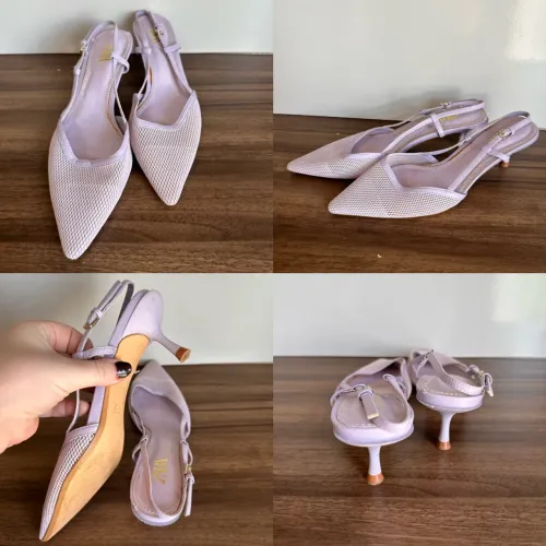 Sapato zara roxinho, exclusivo telinha. N36