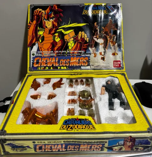 Cavaleiros do Zodíaco Vintage - Baian de Cavalo Marinho (Versão Francesa / Bandai 1987)