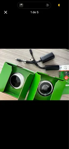 Kit câmeras Intelbras com balun