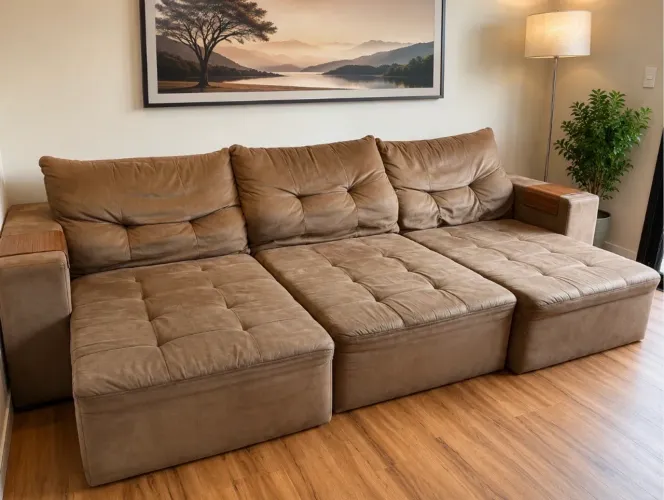 Sofa retrátil 3m (higienização 25/05/26)