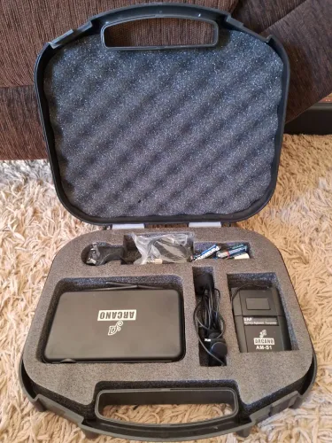 Microfone Profissional ARCANO AM-S1 sem fio