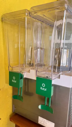 Refresqueira Ibbl Máquina De Suco Com 2 Cubas 30l Inox