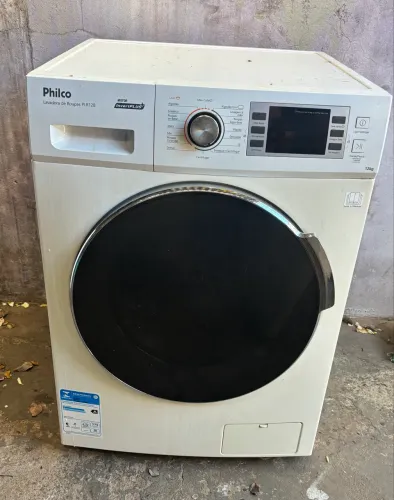 Lavadora de Roupas Philco PLR12B 12kg - Funcionando