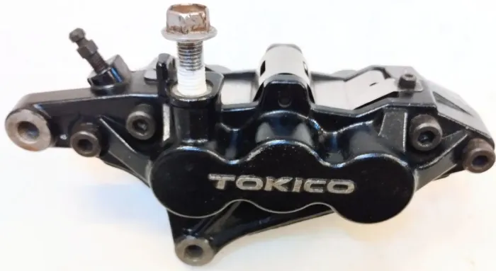 Pinça Freio Dianteira Esquerda Moto Suzuki Bandit GSXF GSXR Hayabusa Tokito seis Pistões