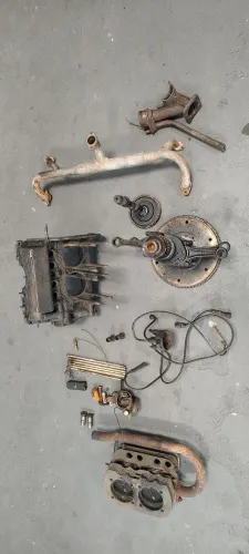 Peças do motor de Fusca