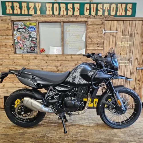 HIMALAYAN 450c MANA BLACK ZERO KM