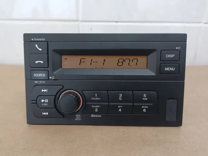 Rádio Honda City/ Fit com Bluetooth e USB