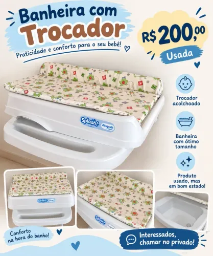 Banheira com suporte