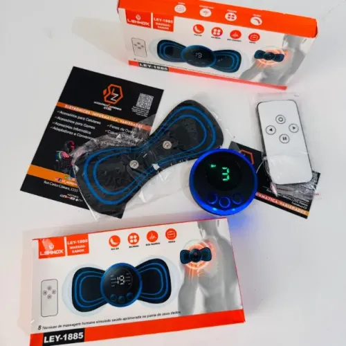Mini Massageador Lehmox C/ Controle Remoto