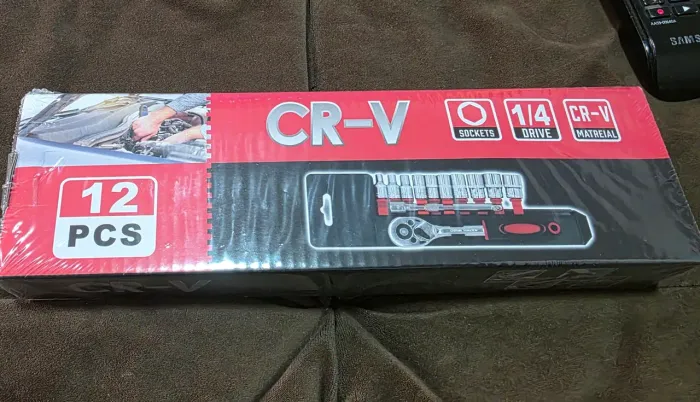 CONJUNTO CHAVES CATRACA SOQUETE 12 PEÇAS COK VARRA DE EXTENSÃO DE 15CM E SOQUETES 4 A 13MM