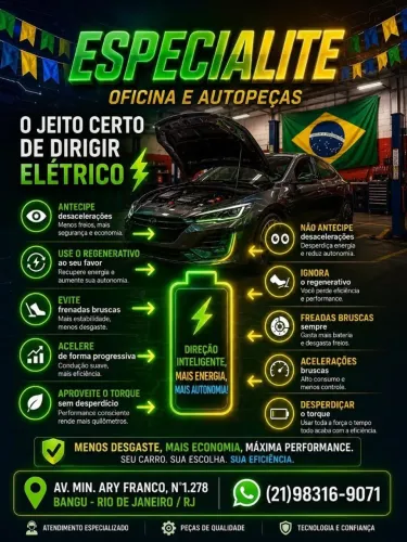 MANUTENÇÃO DE CARRO ELÉTRICO