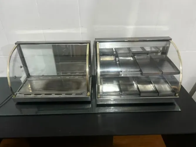 2 Estufas para salgados Titã