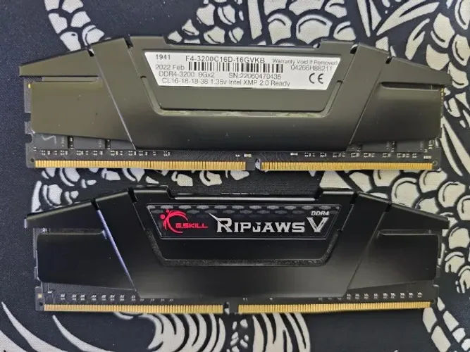 Memória RAM G.Skill Ripjaws 3200 16gb DDR4