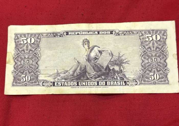 Nota Rara 50 Cruzeiros