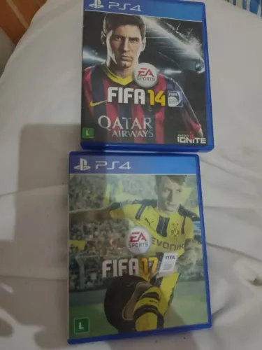 FIFA 17 e FIFA 14 ps4