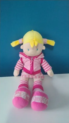 Boneca de pano Cute Cuddly