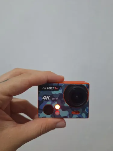 Mini câmera Átrio 4k de ação Wi-Fi