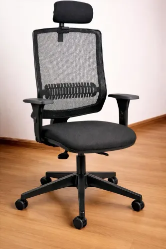 Flexform Uni Pro Black n Grey - Ergonomia, Conforto e Design Profissional