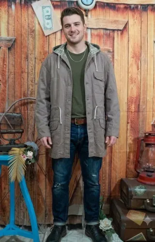 Parka masculino sarja G
