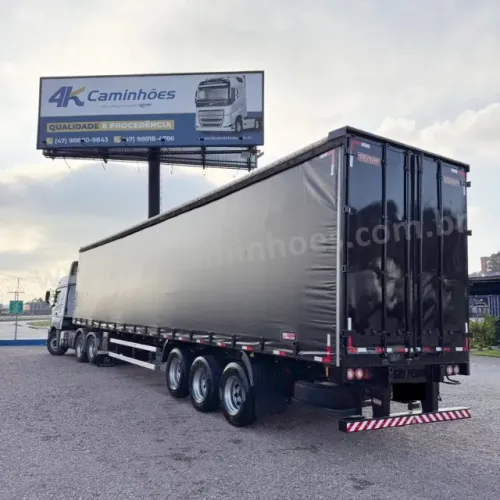 Carreta Sider Furgão Lonado 03 eixos - 2020 - 4K Caminhões ITAJAÍ SC