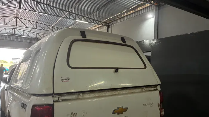 Capota fibra Chevrolet S10 cabine simples