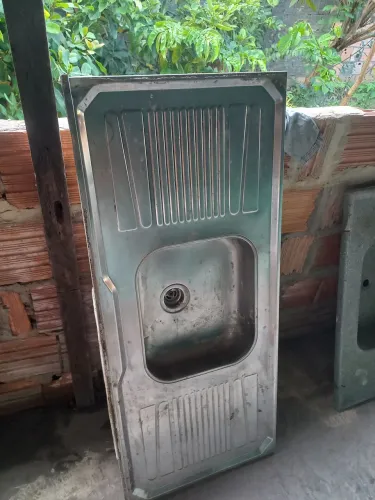 PIA DE AÇO INOX