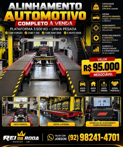 Alinhador / máquina de alinhamento automotivo