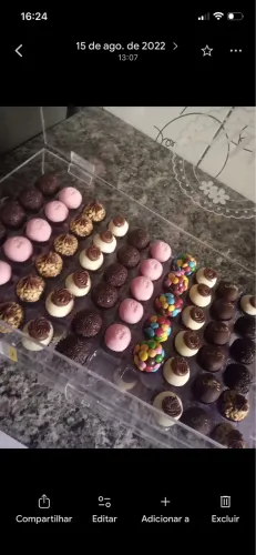 Expositor para brigadeiro 2andar