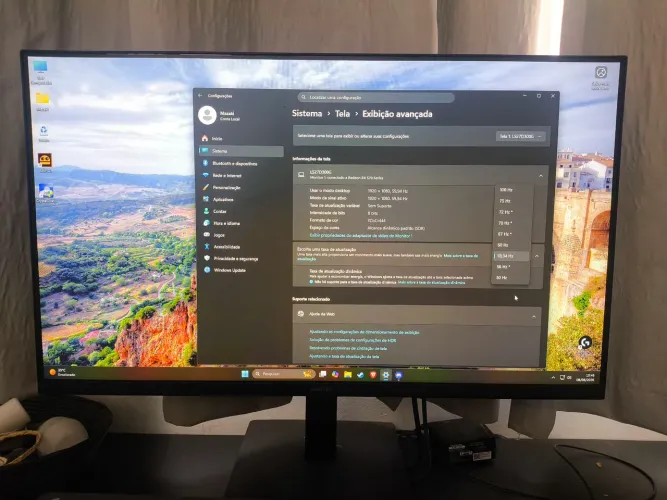 Monitor Samsung 27" 100Hz LS27D300G