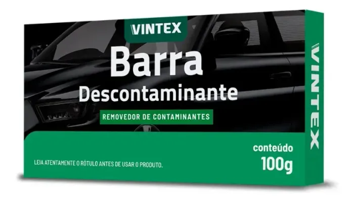Clay Bar 100g Vonixx V-bar Massa Barra Descontaminante V Bar