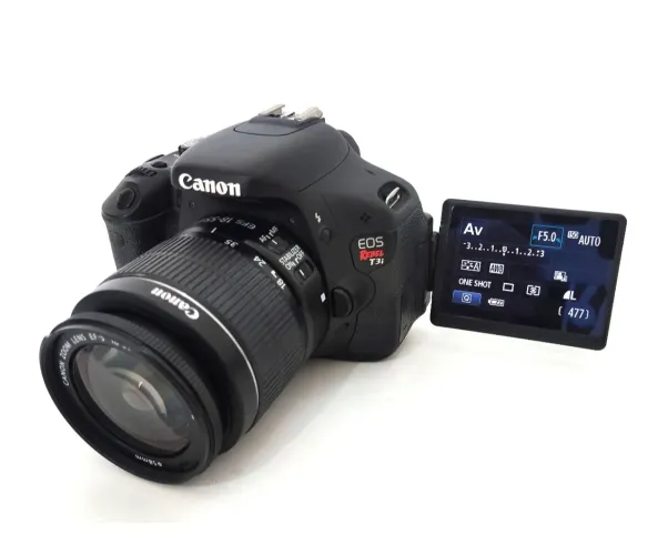 Camera Profissional Canon T3i com Lente 18-55mm Completa