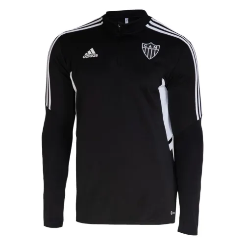 Moletom Treino Comissao Atletico Adidas - Preto+Branco