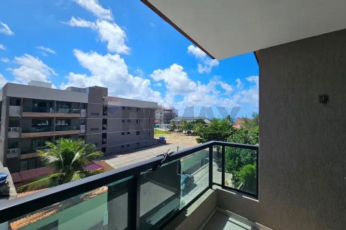 Flat à venda, 29m², varanda, 1 quarto, com vista parcial do mar em Porto de Galinhas