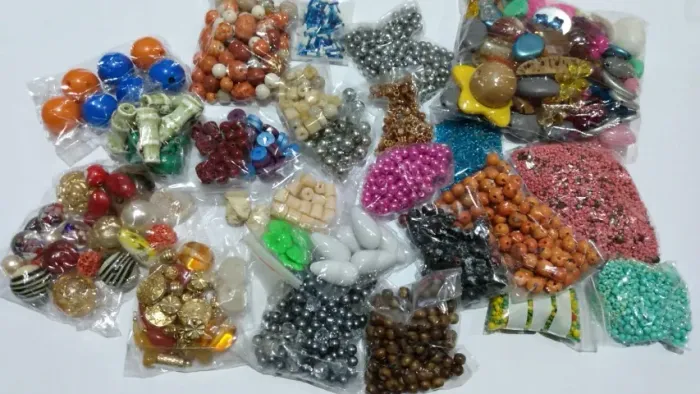 Lote de miçangas para artesanato Ref. H