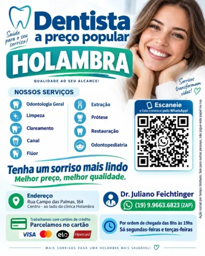 Seu sorriso vale muito, cuide para ser o mais lindo