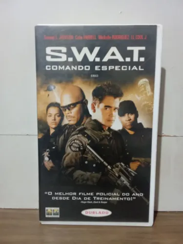 Vhs filme S.W.A.T. comando especial (dublado)