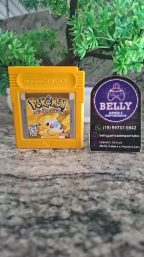 POKÉMON YELLOW ORIGINAL SALVANDO - GAME BOY