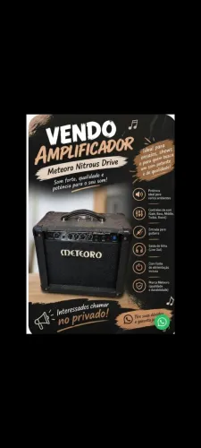Vende-se caixa amplificadora 