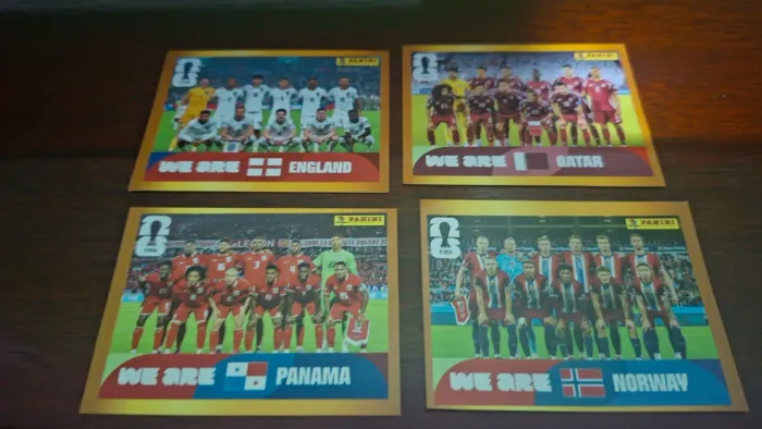 Kit 4 figurimhas Copa MC Donalds 2016