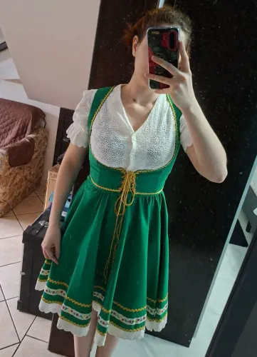 Traje Oktoberfest feminino PP/P