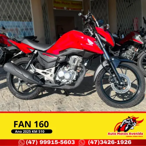 honda fan 160 2025