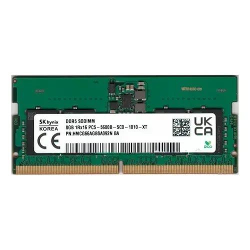 Memória Ram DDR5 de 8Gb SK Hynix 5600 MHz