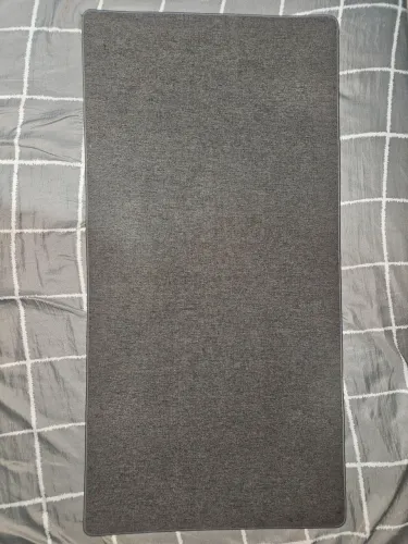 Mousepad Linho Premium Cinza Escuro 90x40cm